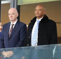 Gianni Infantino at CAF - Cameroon v South Africa