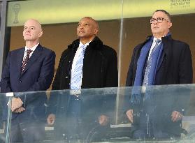 Gianni Infantino at CAF - Cameroon v South Africa