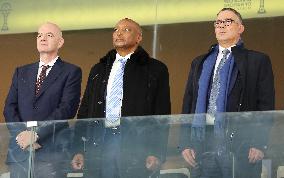 Gianni Infantino at CAF - Cameroon v South Africa