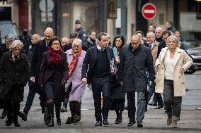 French Government Arriving at First Cabinet Meeting of 2026 at Elysee - Paris