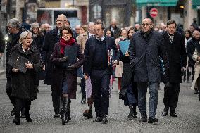 French Government Arriving at First Cabinet Meeting of 2026 at Elysee - Paris