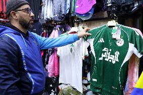 High Demand for Algerian National Team Jerseys in Algiers - Algeria
