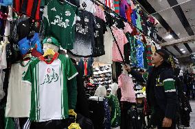 High Demand for Algerian National Team Jerseys in Algiers - Algeria