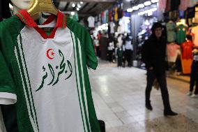 High Demand for Algerian National Team Jerseys in Algiers - Algeria