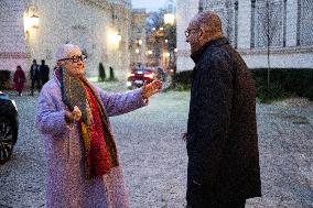 French Government Arriving at First Cabinet Meeting of 2026 at Elysee - Paris