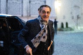 French Government Arriving at First Cabinet Meeting of 2026 at Elysee - Paris