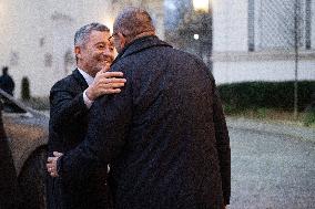 French Government Arriving at First Cabinet Meeting of 2026 at Elysee - Paris