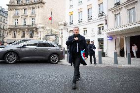 French Government Arriving at First Cabinet Meeting of 2026 at Elysee - Paris