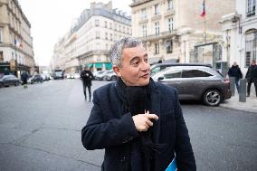 French Government Arriving at First Cabinet Meeting of 2026 at Elysee - Paris