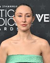 31st Annual Critics Choice Awards - Arrivals