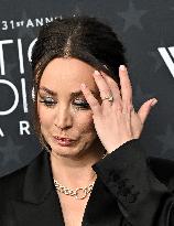 31st Annual Critics Choice Awards - Arrivals