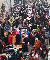 Winter Shopping During Cold Weather - Dhaka