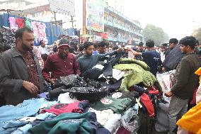Winter Shopping During Cold Weather - Dhaka