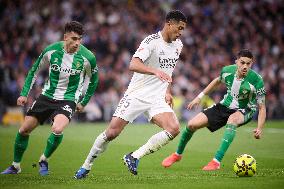 La Liga - Real Madrid v Real Betis
