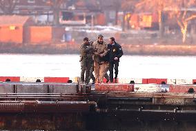 Maduro with Is Wife Arrive at New York Heliport - NYC