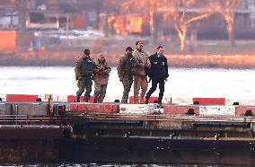 Maduro with Is Wife Arrive at New York Heliport - NYC