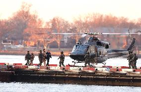 Maduro with Is Wife Arrive at New York Heliport - NYC