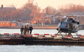 Maduro with Is Wife Arrive at New York Heliport - NYC