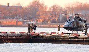 Maduro with Is Wife Arrive at New York Heliport - NYC