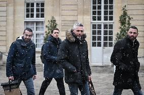 Meetings between representative agricultural organisations and French PM Sebastien Lecornu in Paris FA