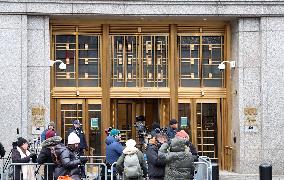 Maduro Supporters at The Federal Court - NYC