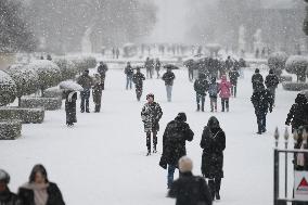 Paris Under the Snow
