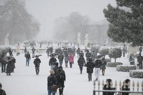 Paris Under the Snow