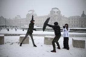 Paris Under the Snow
