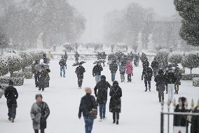 Paris Under the Snow