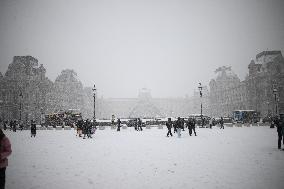 Paris Under the Snow
