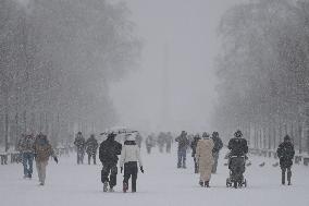 Paris Under the Snow