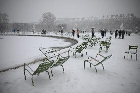 Paris Under the Snow