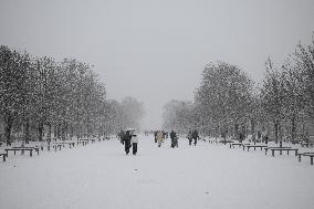 Paris Under the Snow