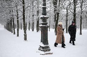 Paris Under the Snow