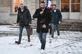 Meetings between representative agricultural organisations and French PM Sebastien Lecornu in Paris FA