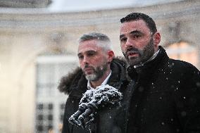 Meetings between representative agricultural organisations and French PM Sebastien Lecornu in Paris FA