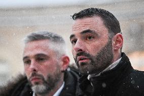 Meetings between representative agricultural organisations and French PM Sebastien Lecornu in Paris FA