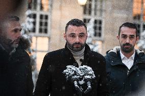 Meetings between representative agricultural organisations and French PM Sebastien Lecornu in Paris FA