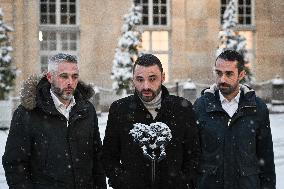 Meetings between representative agricultural organisations and French PM Sebastien Lecornu in Paris FA