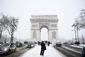 Paris Under the Snow
