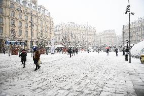 Paris Under the Snow