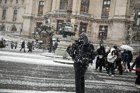 Paris Under the Snow