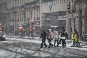Paris Under the Snow
