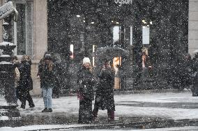 Paris Under the Snow
