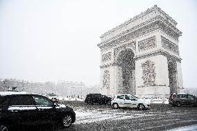 Paris Under the Snow