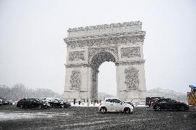 Paris Under the Snow