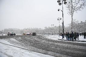 Paris Under the Snow