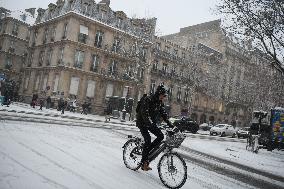 Paris Under the Snow