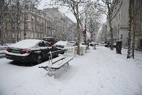 Paris Under the Snow