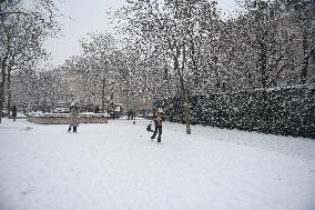 Paris Under the Snow